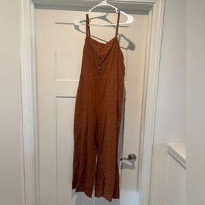 Brown Jumpsuit